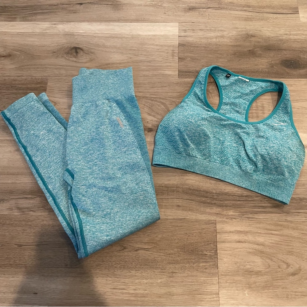 GYMSHARK matching set size large